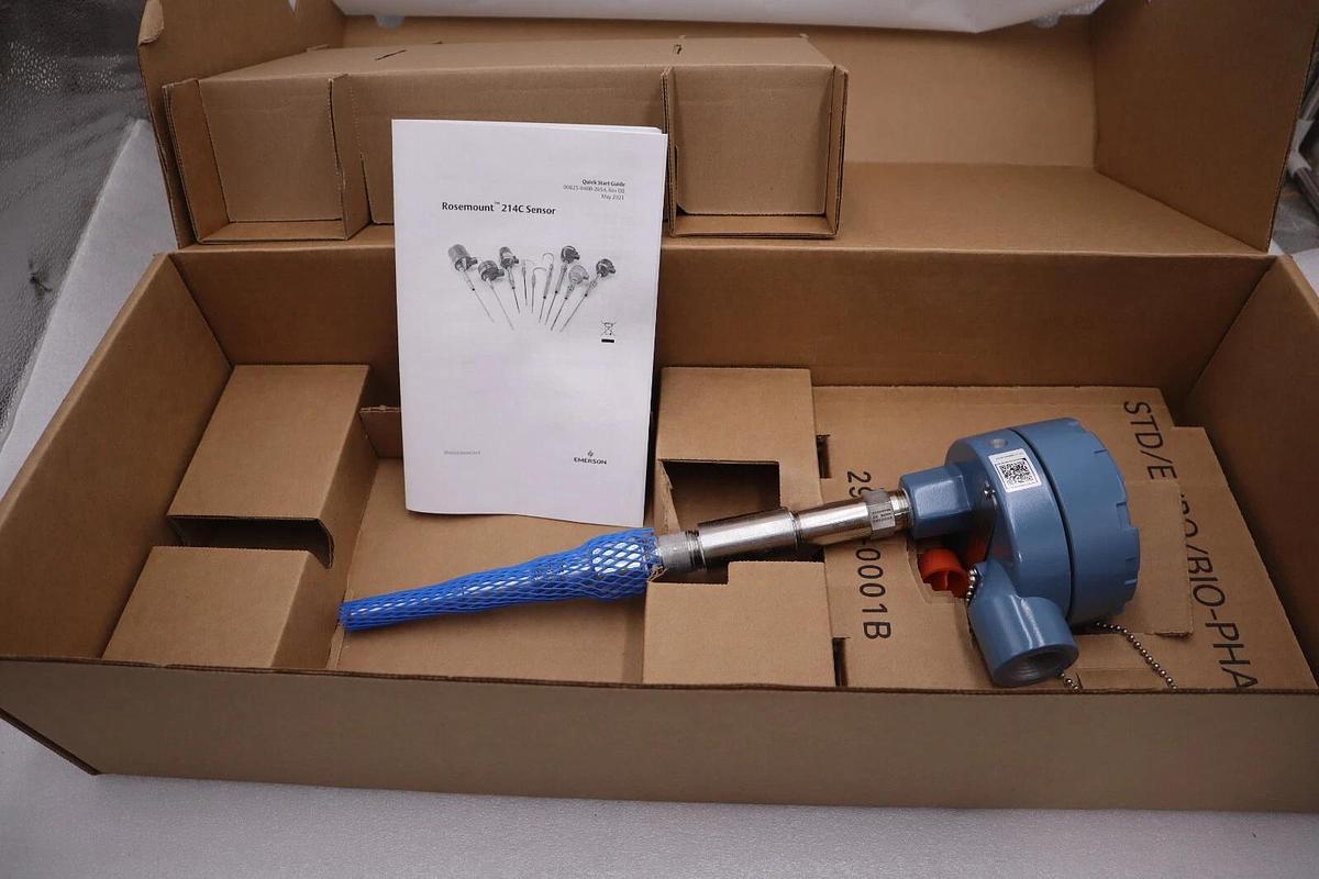 Rosemount 214C Temperature Sensor 214CRTSMB1S4E0062SLAT1C3B1G3FA NEW STOCK G370