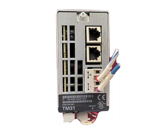 Used Siemens 6SL3055-0AA00-3AA1 Terminal Module TM31 k-038