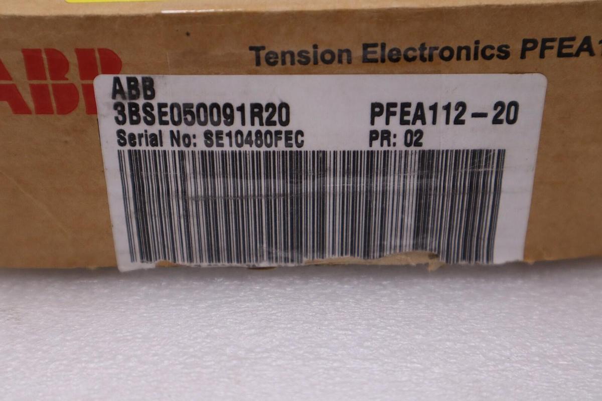 BRAND NEW ABB PFEA112-20/ 3BSE050091R20 WEB TENSION MEASUREMENT #3485A