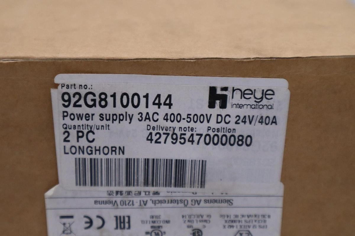 Used SIEMENS SITOP PSU8200 POWER SUPPLY 6EP1437-3BA10 NEW IN BOX STOCK H160A