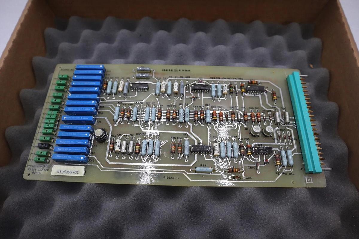 NEW GENERAL ELECTRIC 4136J53-G1 PRESS LIMITER BOARD STOCK G523