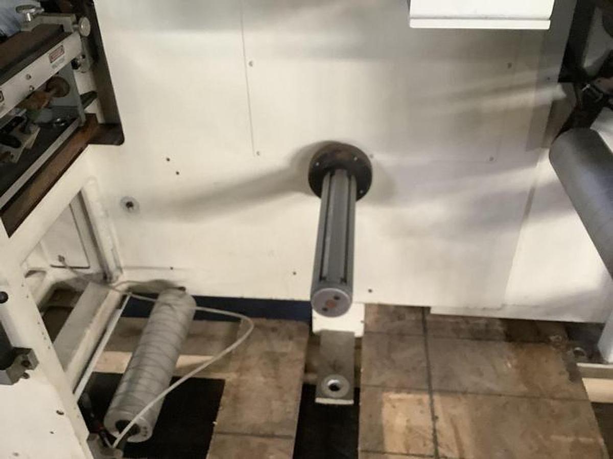 Used 15" WIDE CHESNUT ENGINEERING 1 COLOR PRINTER 2 ROLL ROTOGRAVURE AND LAMINATING