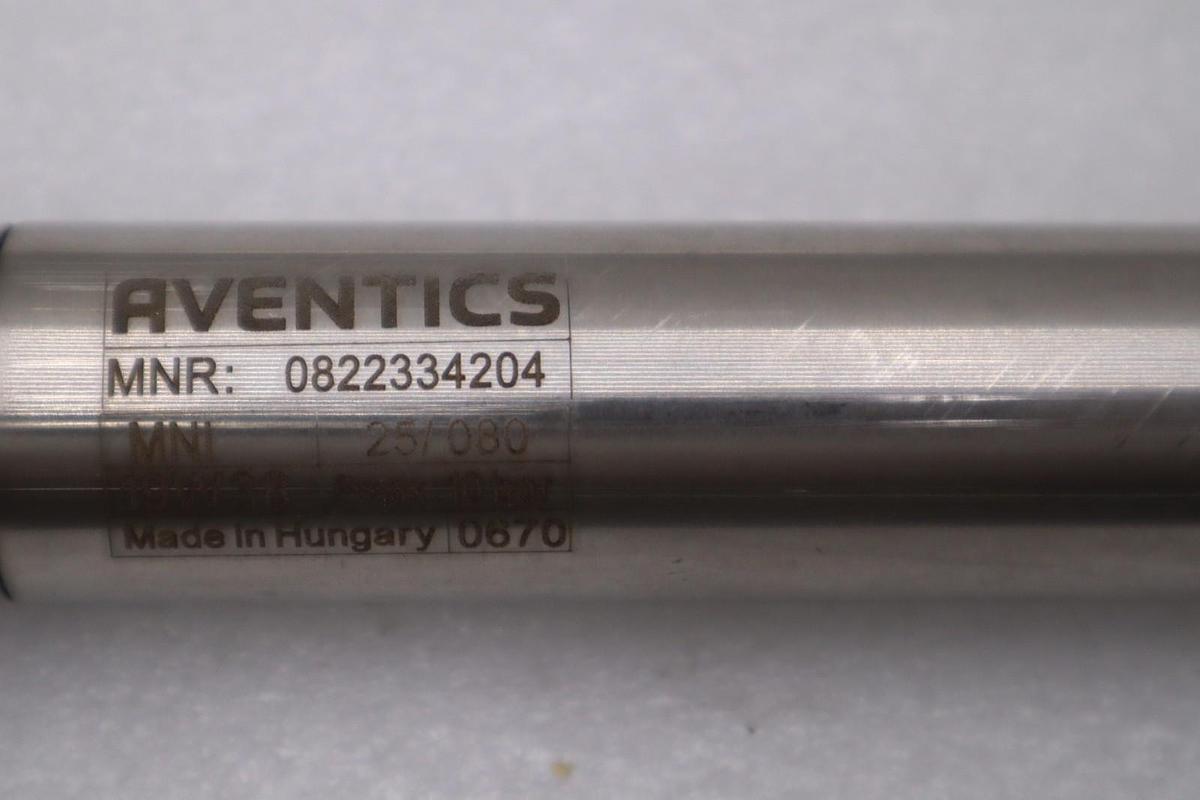 Used Aventics 0822334204 Mini Cylinder Series MNI STOCK H1273A