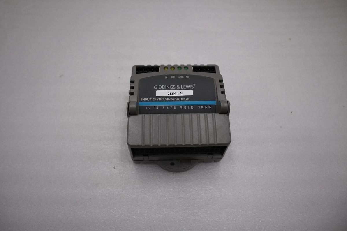 Used Giddings & Lewis M.1300.7372 R1 Input Module 24VDC SINK/SOURCE STOCK 5182A