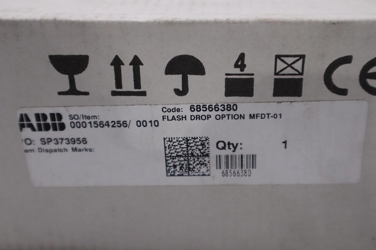Used ASEA BROWN BOVERI FLASH DROP OPTION MFDT-01 / MFDT01 - NEW IN BOX - STOCK GF220