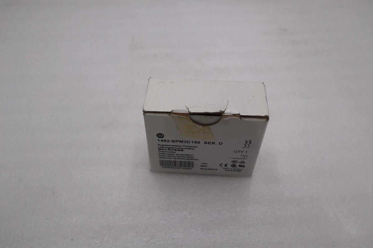 Used NEW ALLEN BRADLEY 1492-SPM2C200 SER. D 277VAC 20A NSMP STOCK H678A