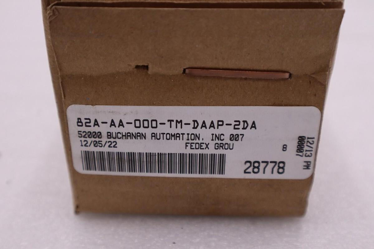 NEW MAC VALVES INC 82A-AA-000-TM-DAAP-2DA VALVE STOCK H1215