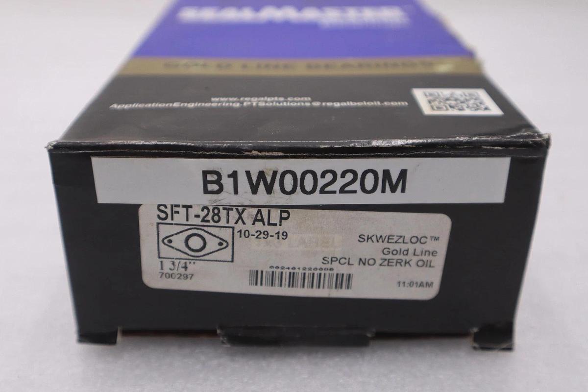 Used Sealmaster SFT-28TX ALP 1 3/4" 2-Bolt Flange Block Bearing NEW STOCK 3280A