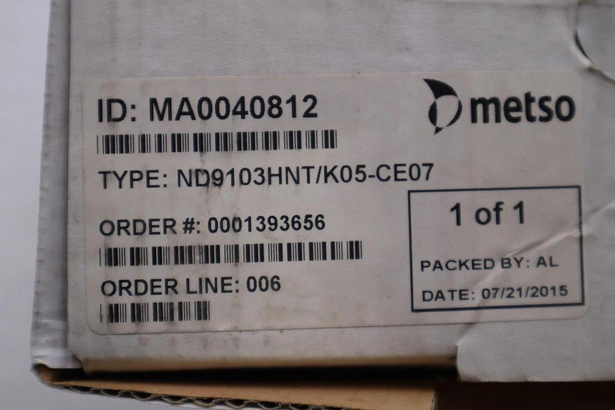 Used Valmet ND9103HNT/K05-CE07 Intelligent Valve Controller - STOCK GF415