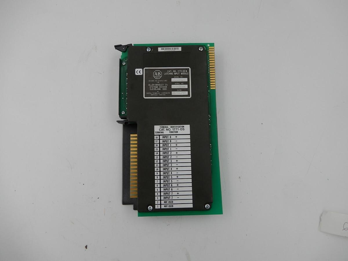 Used ALLEN BRADLEY LATCHING INPUT MODULE SERIES B LOT OF 2 STOCK 688
