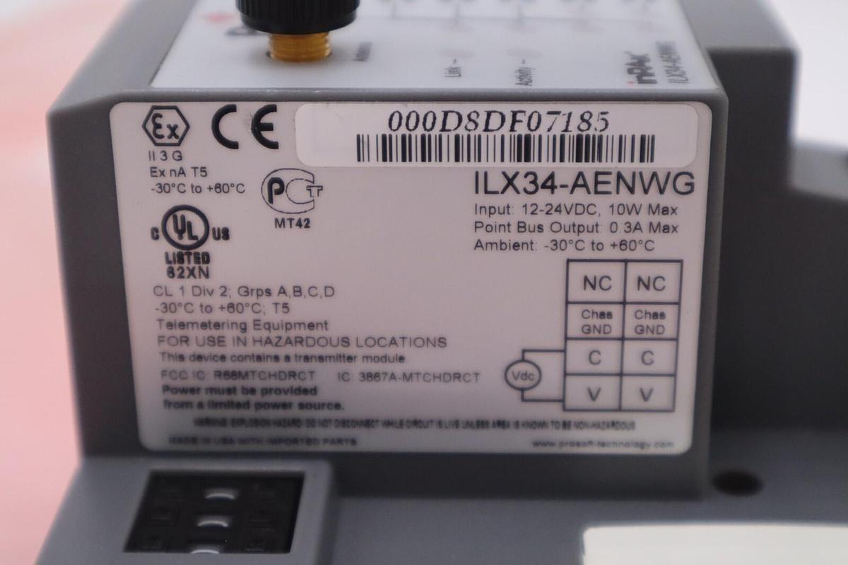 Used PROSOFT TECHNOLOGY ILX34-AENWG / ILX34AENWG (NEW IN BOX) STOCK G470A