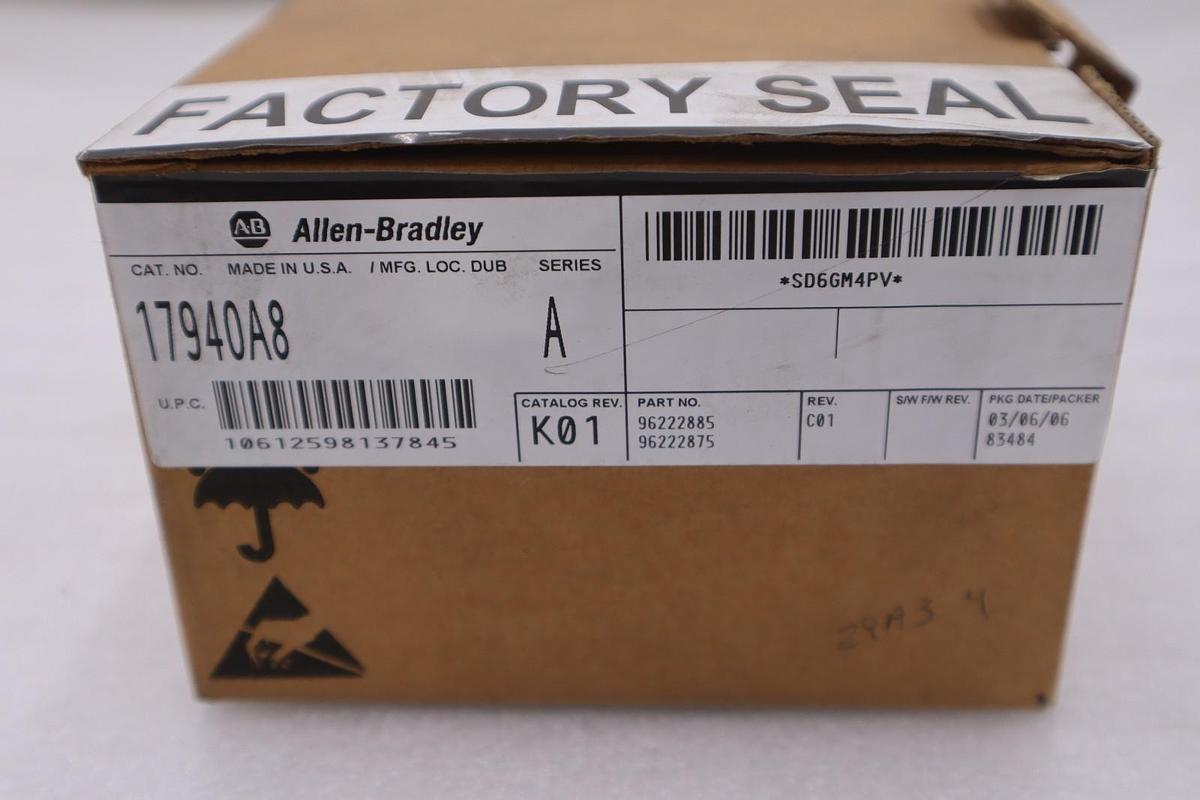 ALLEN BRADLEY 1794-0A8 SERIES A INPUT MODULE - NEW IN BOX - STOCK GF300
