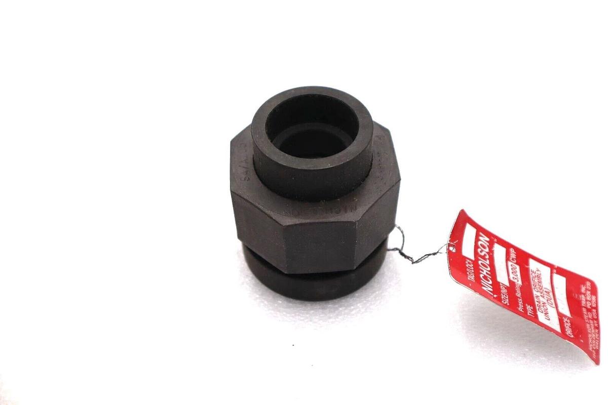 Used NEW NICHOLSON UNIFLEX PIPE COUPLING CARBON STEEL UNIFLEX PIPE COUPLING 1" #L-652