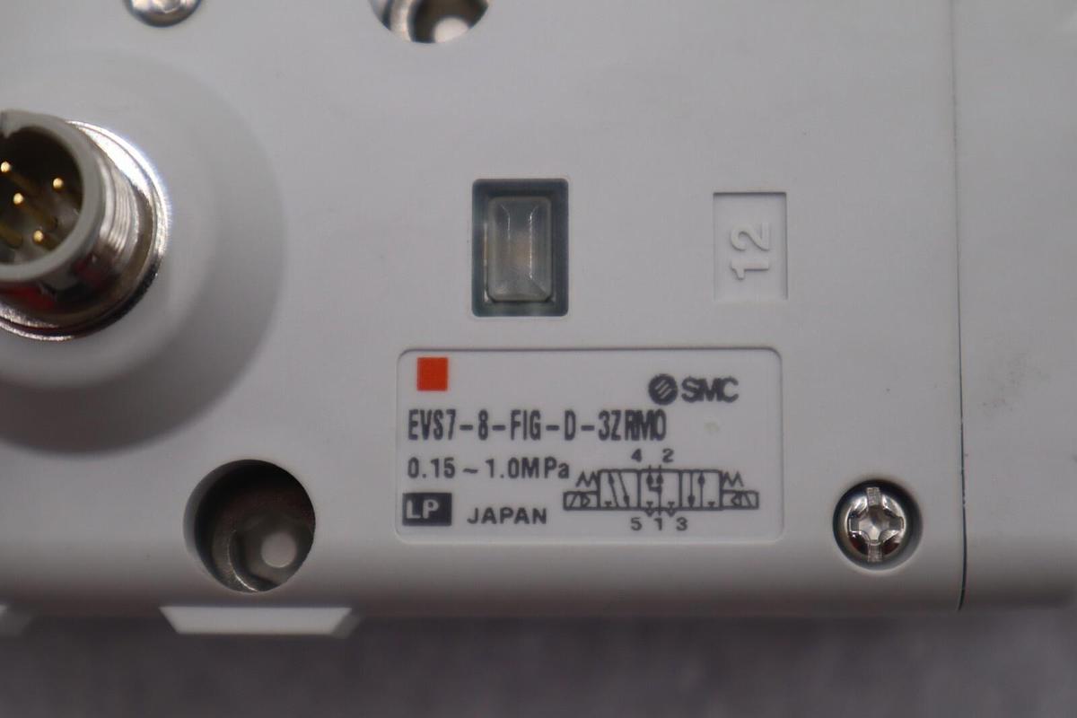 Used NEW SMC EVS7-8-FIG-D-3ZRM0 Valve 9 AVAILABLE STOCK S-390