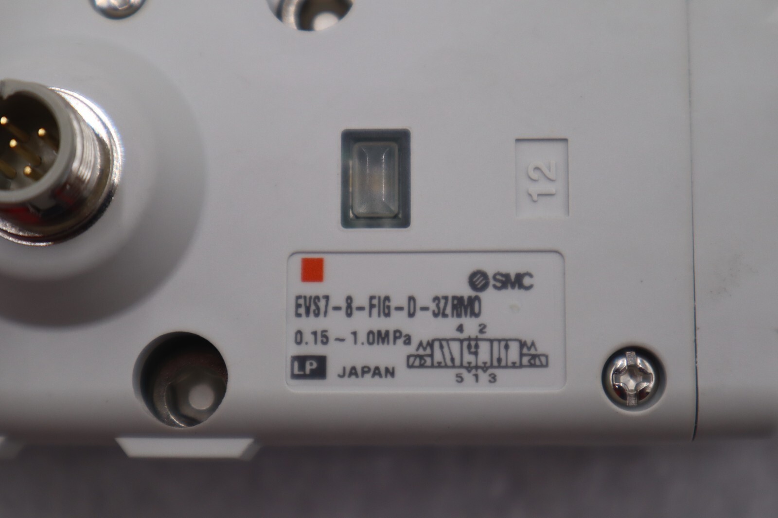Used NEW SMC EVS7-8-FIG-D-3ZRM0 Valve 9 AVAILABLE STOCK S-390