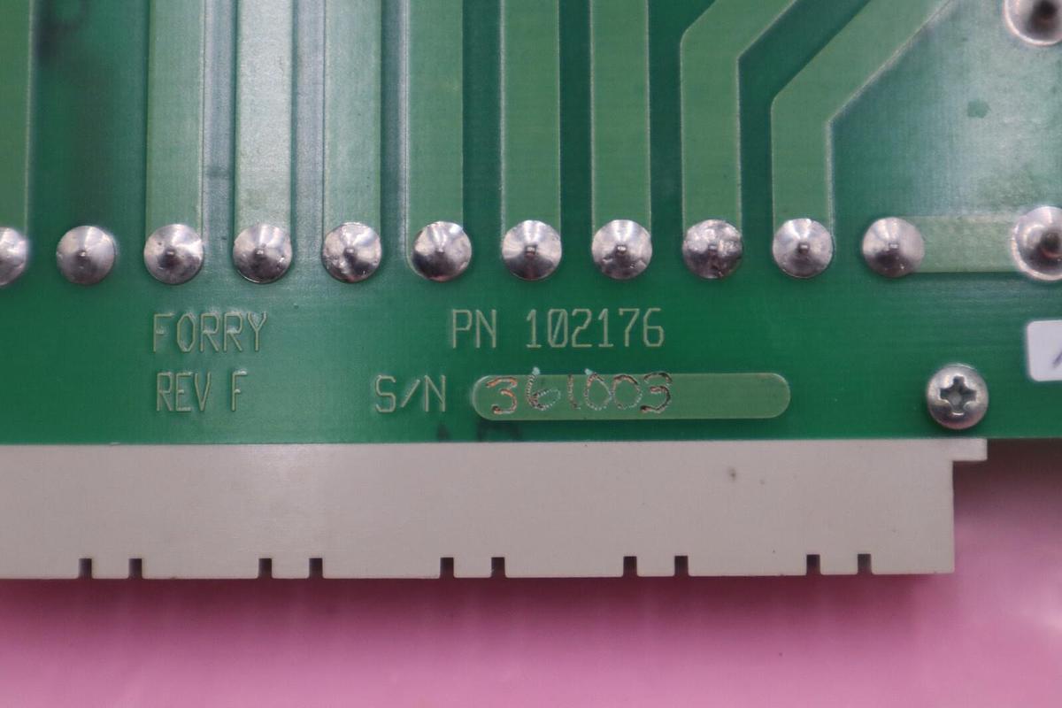NEW FORRY CIRCUIT BOARD MONITOR 102176-12 REV F STOCK G653