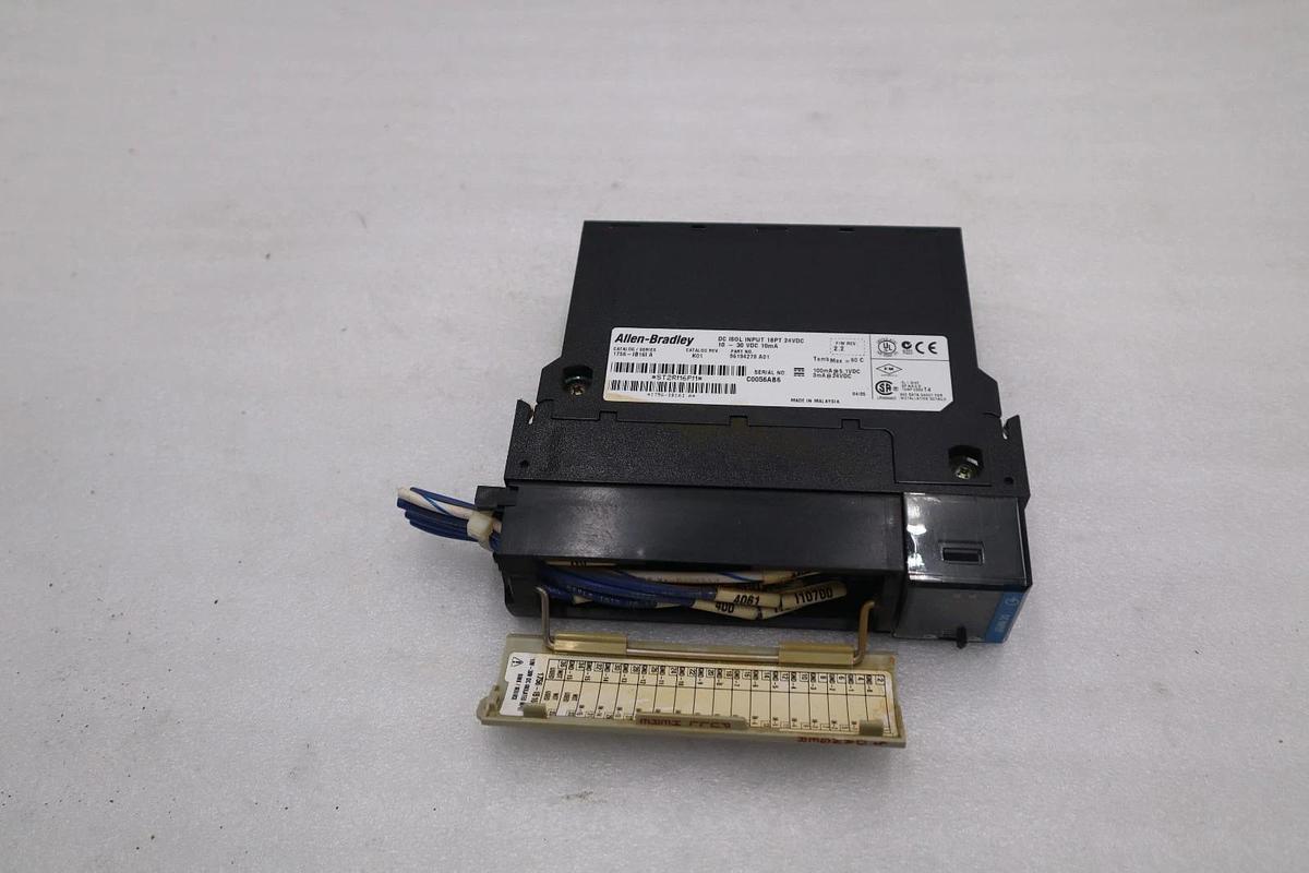 Used AB Allen-Bradley 1756-IB16I/A ControlLogix Input Module STK 5338A
