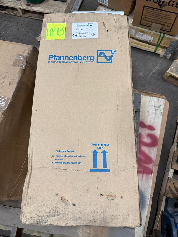 Used Pfannenberg DTS 3141 P/N13385441255 460V 1PH, 2047/4500 BTUh Cooling Unit - NEW