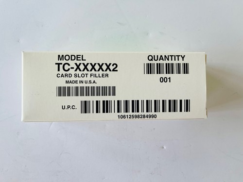 Used HONEYWELL TC-XXXXX2 CARD SLOT FILLER LOT OF 2 #K-996+1003
