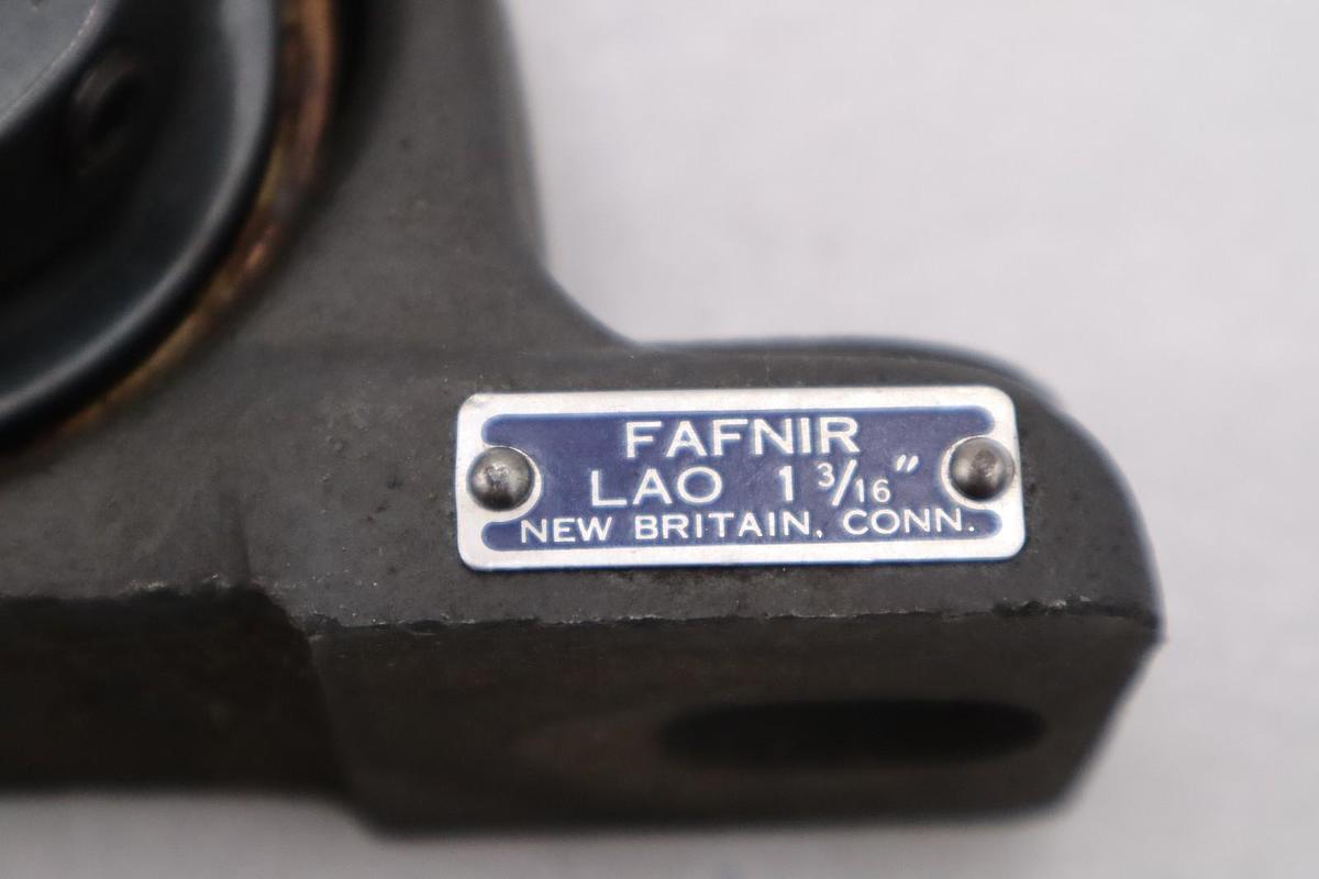 Used NEW OPEN BOX FAFNIR LAO-1-3/16 PILLOW BLOCK BEARING STK CC252