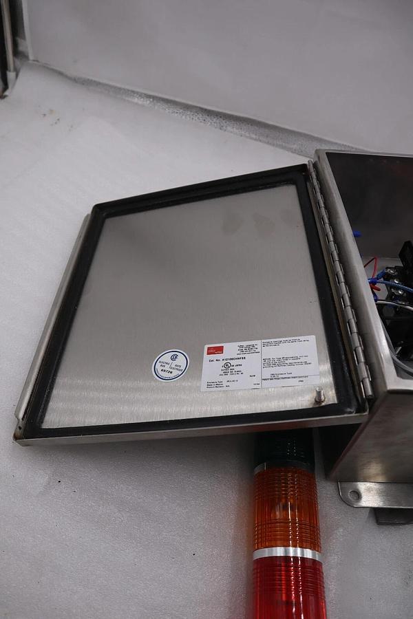 Used Hoffman A12106CHNFSS Electrical Stainless WITH TOWEL SIGNAL STOCK 4875