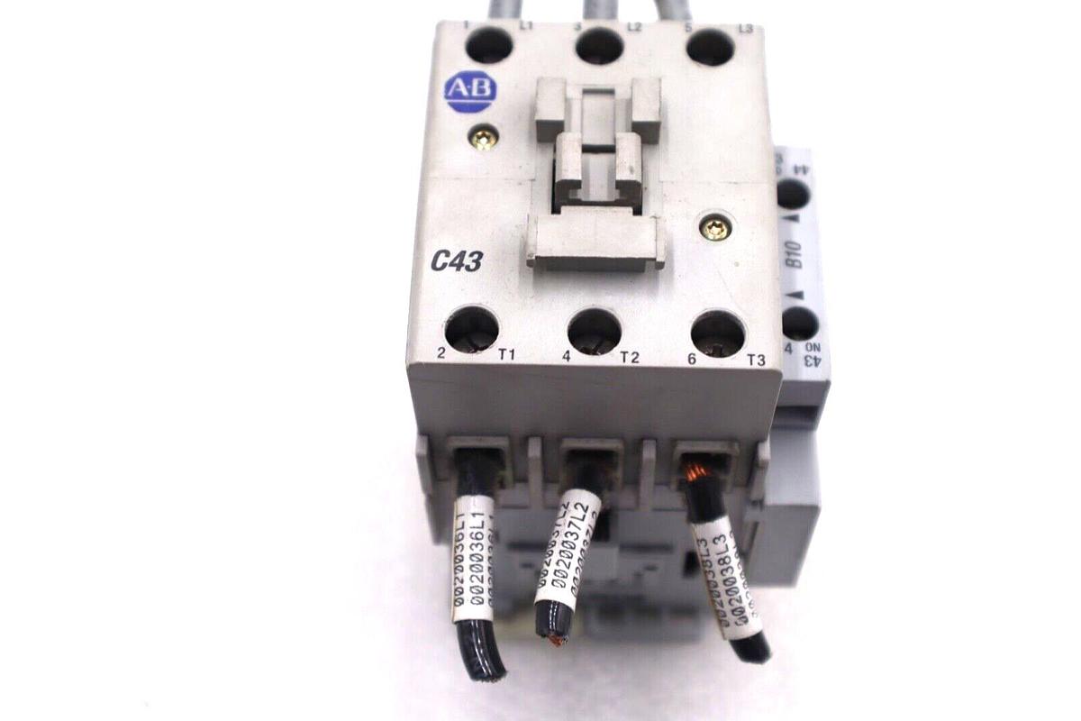Used NEW ALLEN BRADLEY 100-S SERIES B 100-C43 SAFETY CONTACTOR #L-679