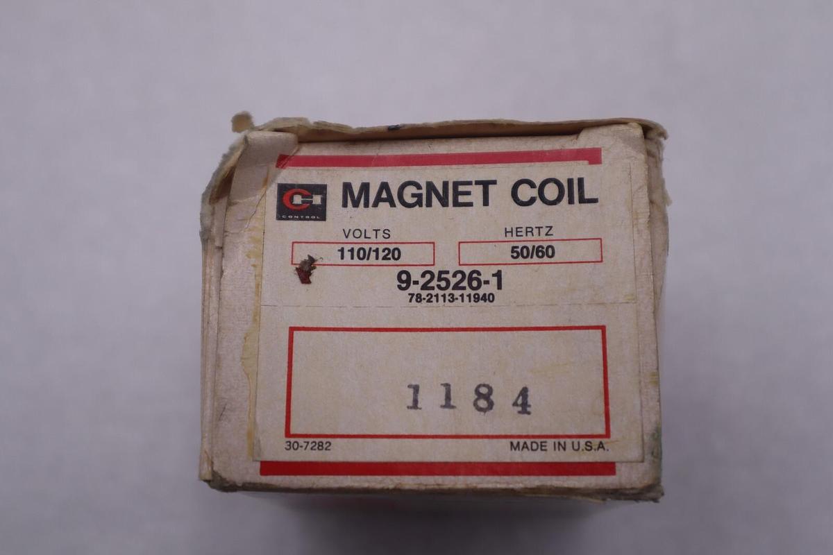 Used NEW OPEN BOX Eaton Cutler Hammer 9-2526-1 Magnetic Coil 110/120V STOCK K-3263
