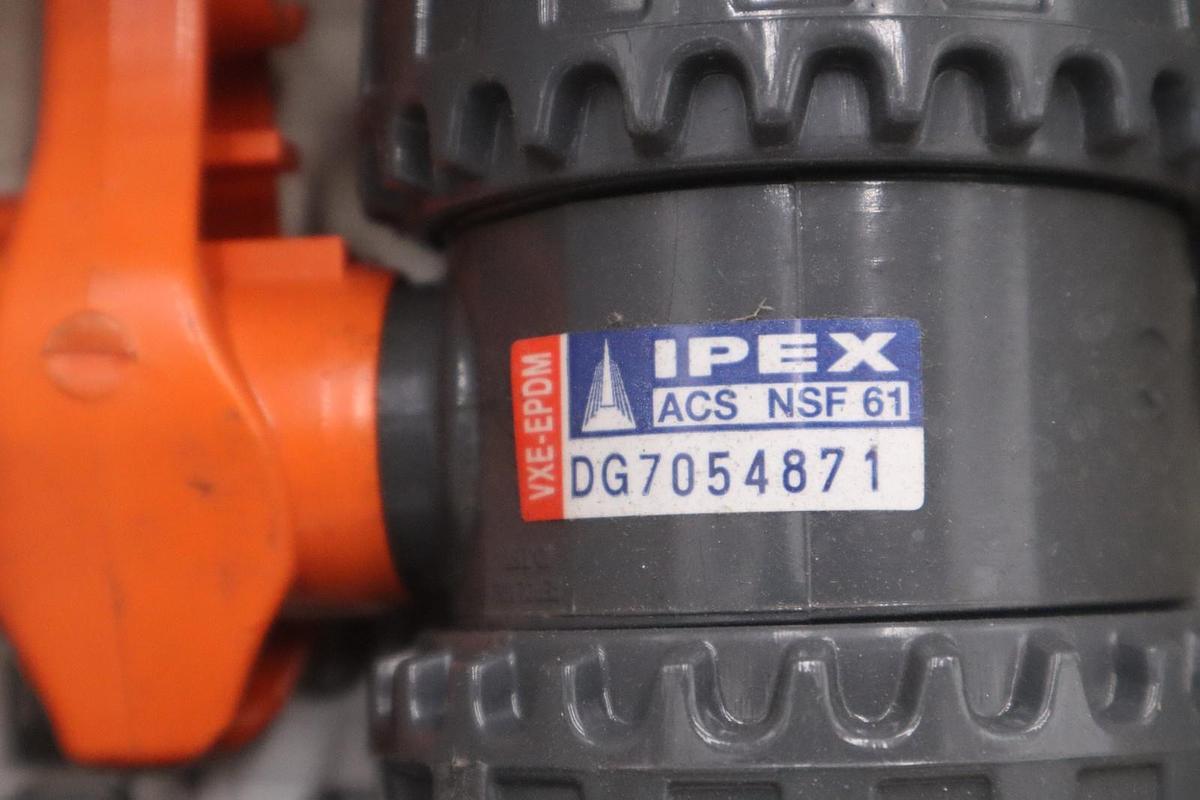 Used NEW OPEN BOX Ipex Vxe-Epdm 1" True Union Ball Valve Vxebv105 353005 STK 5654CC