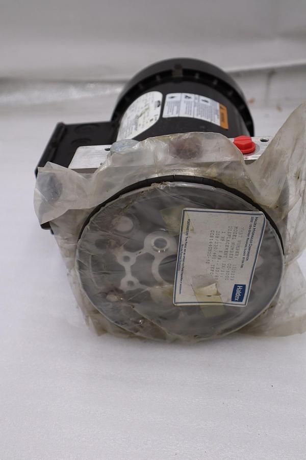 Used Haldex Hydraulics 1300233 1HP/3PH/1725 Motor STOCK H1181