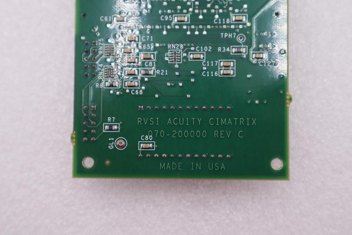 Used 070-201000 ACUITY IMAGING REV C BOARD STOCK #2860