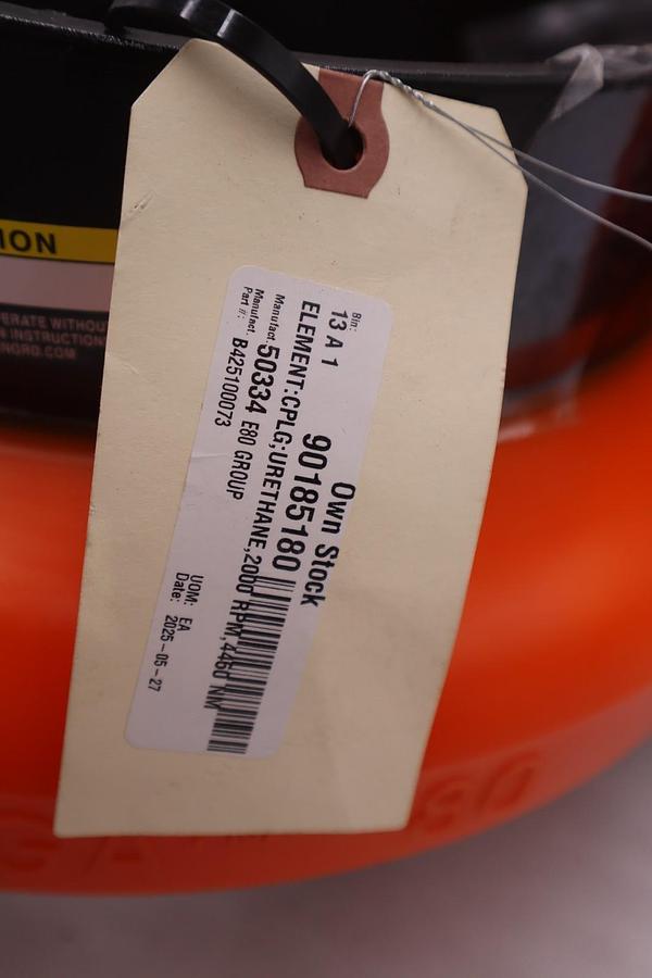 Rexnord 7300060 E80 Omega Close-Coupled Elastomeric Coupling Element - #GF1312