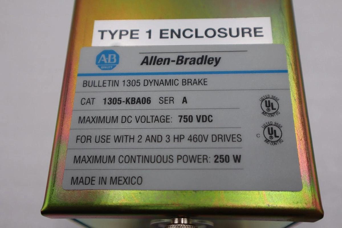 NEW ALLEN BRADLEY 1305-KBA06 DYNAMIC BRAKE SER A WITH BOX STOCK H66