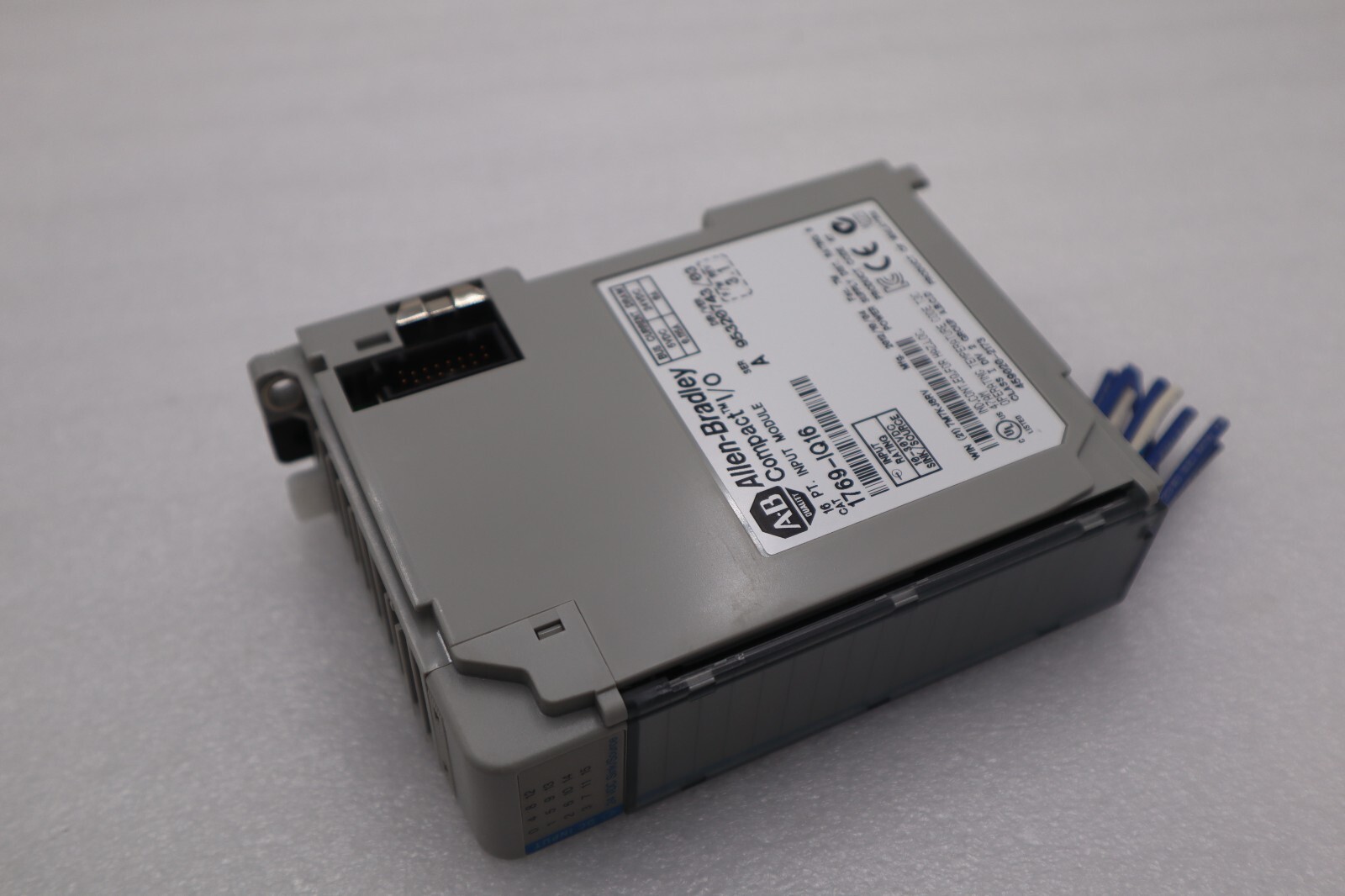 Used ALLEN-BRADLEY 1769-IQ16 SERIES A  INPUT MODULE STOCK #K-1567C
