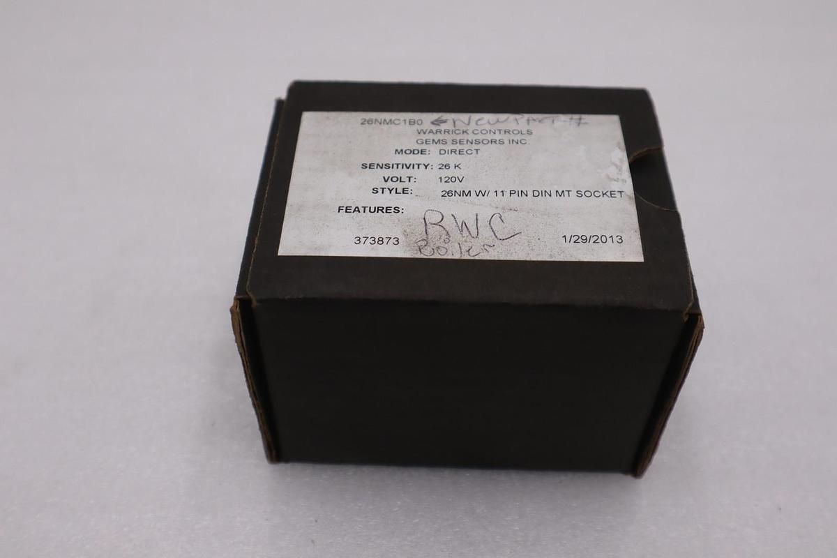 Used NEW OPEN BOX Warrick Controls 26NMC1B0 Liquid Level Relay STK L210CC