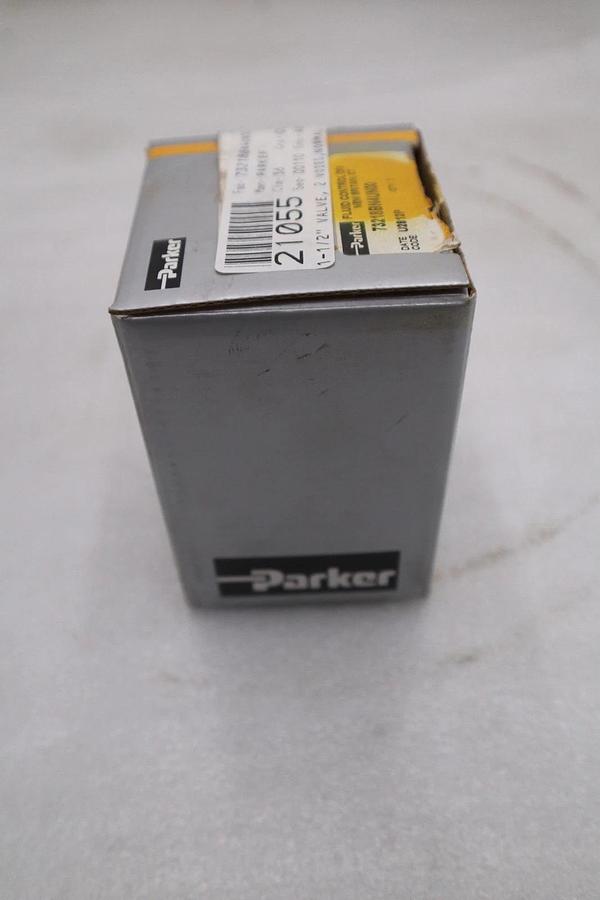 Used Parker 73218BN4UN00 2-Way Solenoid Valve 1-1/2" - STOCK GF407A