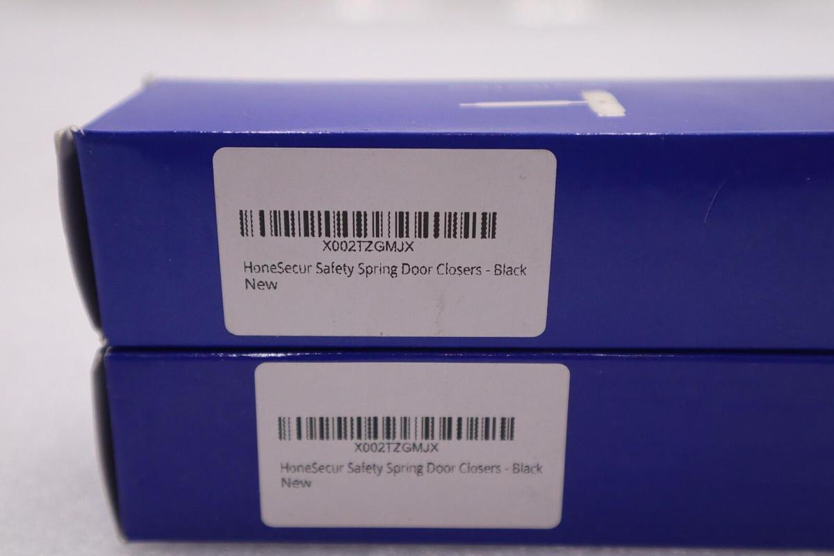 Used HoneSecur Safety Spring Door Closers Adjustable Closing Door Hinge #K-2259