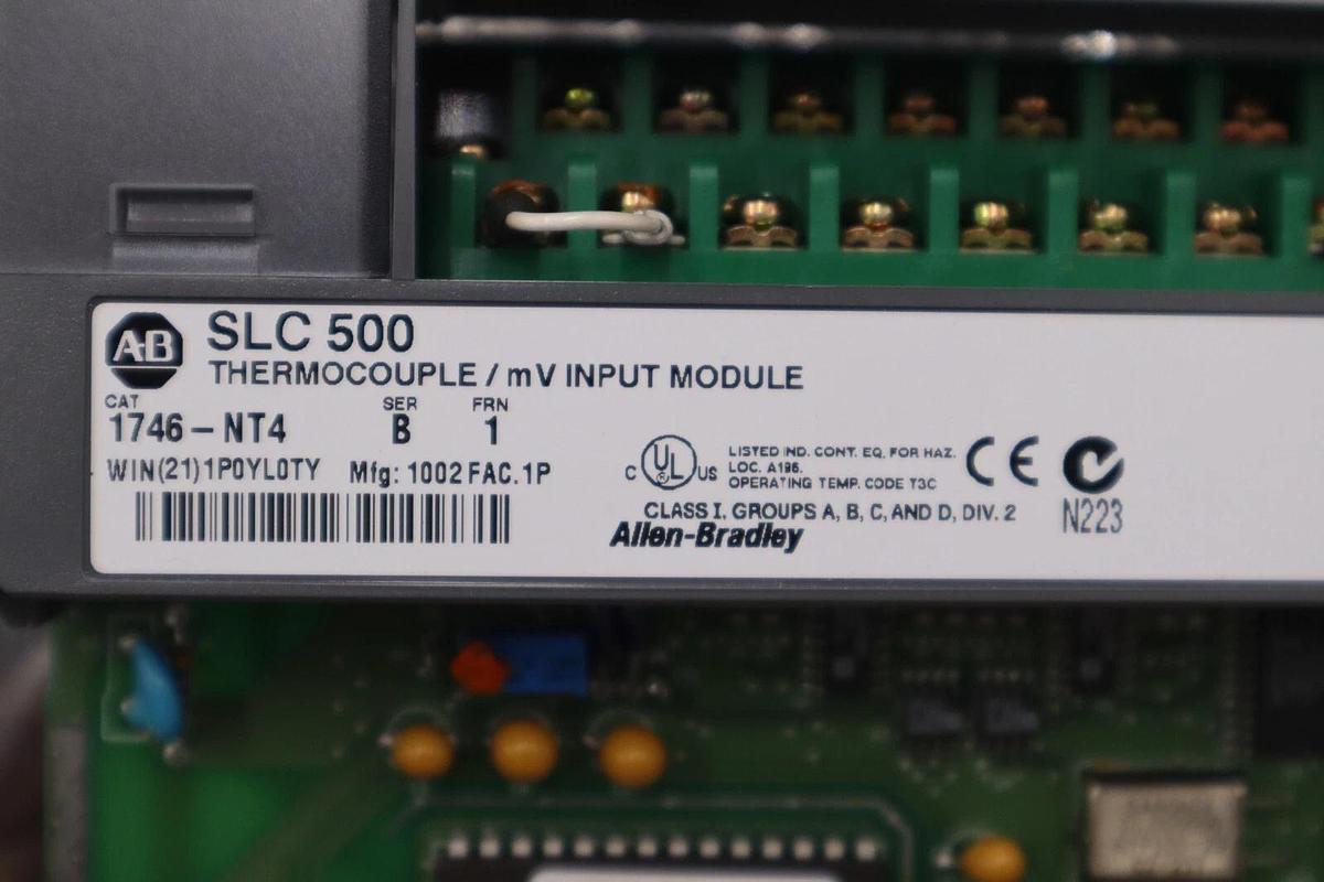 NEW Allen Bradley 1746-NT4 Series B Thermocouple Input Module STOCK H126
