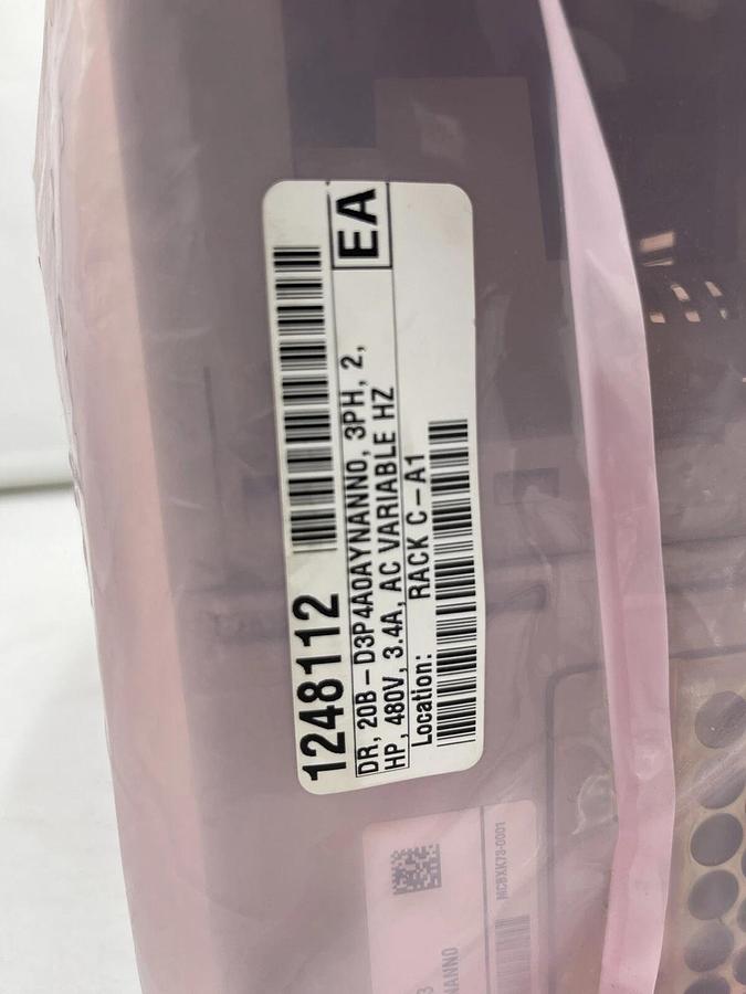 Refurbished ALLEN BRADLEY 20BD3P4A0AYNANN0 REFURBISHED UNIT IN PACKAGING STOCK 1261