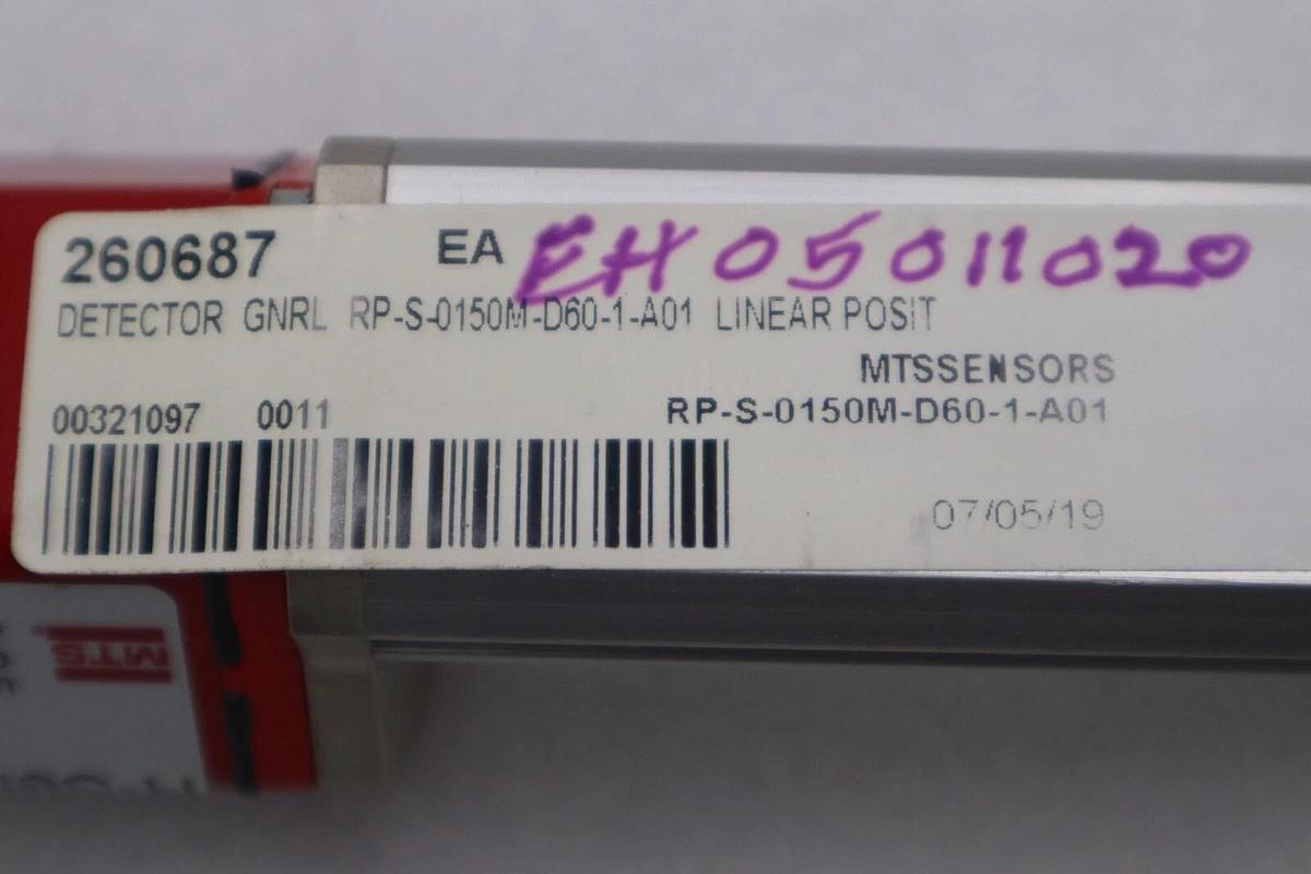Used NEW MTS TEMPOSONICS R-SERIES LINEAR POSITION SENSOR  STOCK G478A