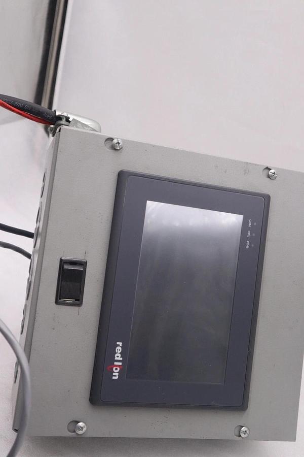 Used AccuWeb Inc EVO 150 COMPLETE WEB GUIDE SYSTEM WITH RED LION SCREEN STOCK 5120