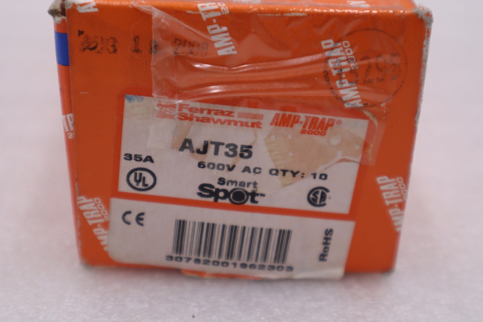 BOX OF 10 - MERSEN AJT35 / AJT35 - NEW IN BOX - STOCK GF578A