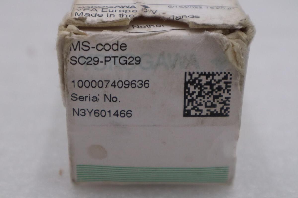 NEW Yokogawa SC29-PTG29 Combined Redox/Ref Electrode STOCK G455A