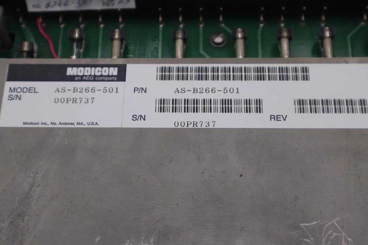 Used NEW IN BOX Modicon AS-B266-501/ ASB266501 I/O Module Output Relay STOCK G375