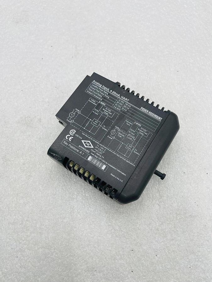 Used EMERSON DELTAV KJ3002X1-BA1 AI 8 CHANNEL 4-20MA HART CARD #K-2632