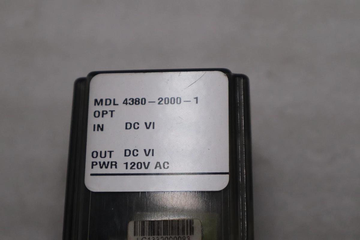 Used Action Pak 4380-2000-1 Signal Conditioner Relay 120V-AC - STOCK GF343A
