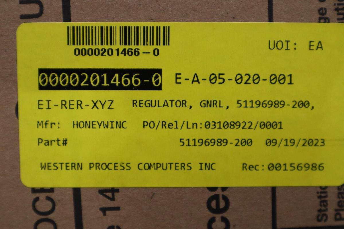 NEW IN BOX HONEYWELL 51196989-200 CIRCUIT BOARD STOCK G20