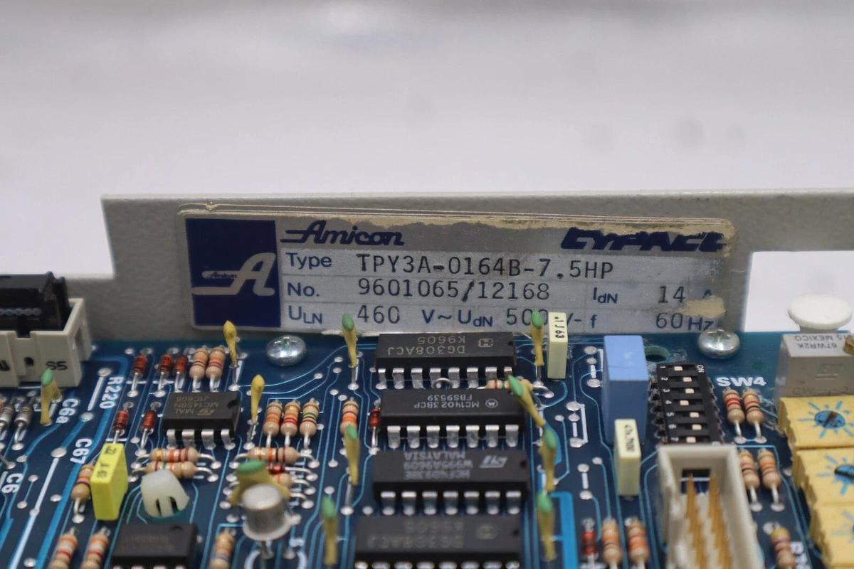 Used Amicon Typact TPY3a-0164b-7.5hp Drive 460 V 60 HZ Stock 4326