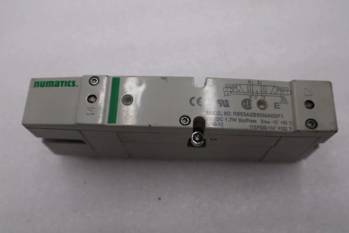 Used Numatics R503A2B50MA00F1 Solenoid Valve STOCK H1204A