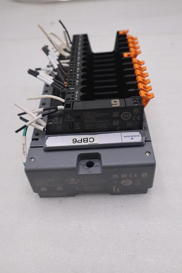 Used Emerson DeltaV KL4201X1-BA1 CHARM BASEPLATE USED UNIT STOCK 2912A