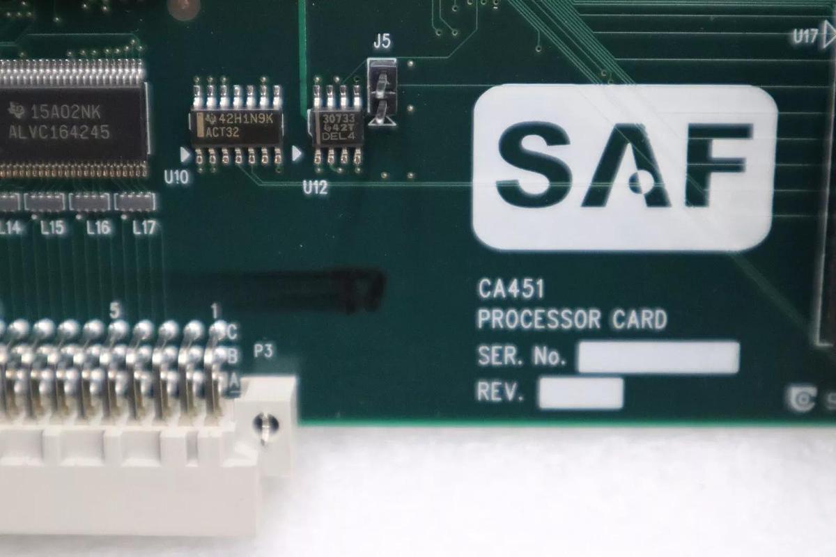 Refurbished SAF Drive Systems CA451 Safphire Processor Card W/Ethernet Port STOCK G254